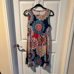 Multicolor Floral Dress